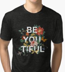 Camiseta de tejido mixto Sé tú Tiful