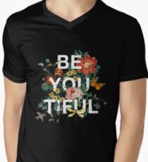 Be You Tiful Men's V-Neck T-Shirt