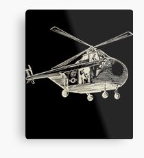 Helicopter Metal Print