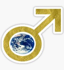 male eARTh Sticker