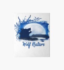 Wolf Nature Image Art Board