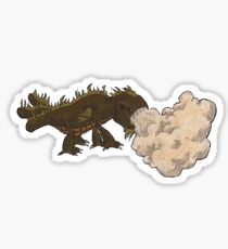 The Bellowing Fart Sticker