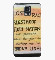 1 Peter 2:9 Case/Skin for Samsung Galaxy