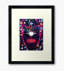 Stranger things Framed Print