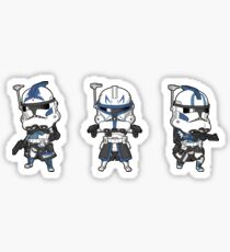 Mini Fives, Rex, Echo Sticker