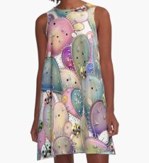 Prickly Pear A-Line Dress