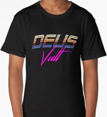 Deus Vult - Synthwave Long T-Shirt