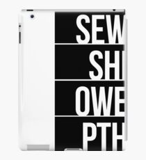 SOCIOPATH iPad Case/Skin