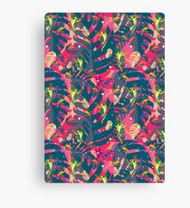 Twilight Frogs Canvas Print