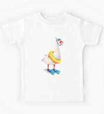 Snorkeling Goose Kids Tee