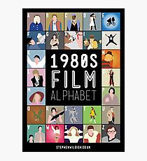 1980's Film Alphabet Photographic Print