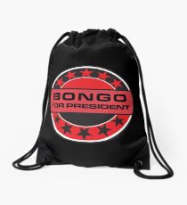 Bongo For President Drawstring Bag