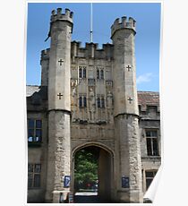 Bishops Palace Entrance Poster