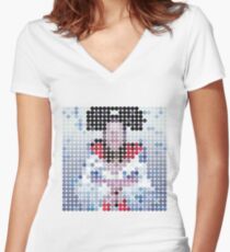 Bjork – Bachelorette – Benday Dots Women's Fitted V-Neck T-Shirt