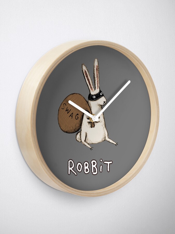 Alternate view of Robbit Clock