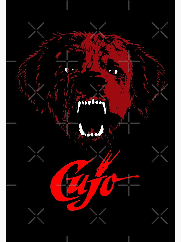 "CUJO [dog]" Art Print by DCdesign Redbubble