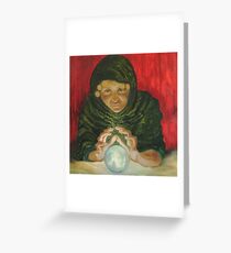 Soothsayer Greeting Card
