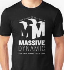 Massive Dynamic – Your World Is Our World Variant Reverse Unisex T-Shirt