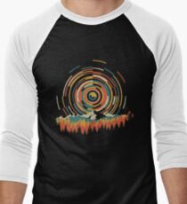 The Geometry of Sunrise Men's Baseball ¾ T-Shirt