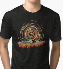 The Geometry of Sunrise Tri-blend T-Shirt