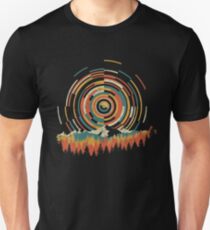Camiseta unisex La Geometría del Amanecer