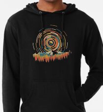 Die Geometrie von Sonnenaufgang Leichter Hoodie