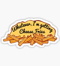 Cheese Fries Sticker
