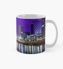 Salford Quays at Night Mug