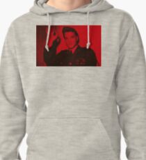 Red Elvis Presley Pullover Hoodie