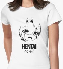 Camiseta entallada HENTAI Blush Black