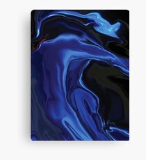 The Blue Kiss Canvas Print