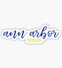 Ann Arbor, Michigan Sticker