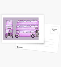 Postales Big Purple Bus
