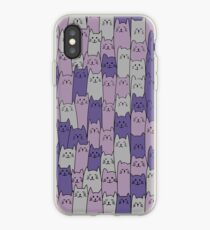 PURPLE CAT LOVERS' TREAT iPhone Case