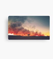 Field of Fire Canvas Print