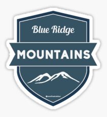 Pegatina Blue Ridge Hipster Badge