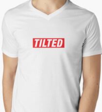 Supremely Tilted. Men's V-Neck T-Shirt