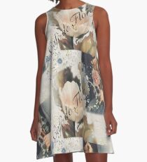 Café de Flore A-Line Dress