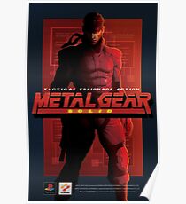 Metal Gear Solid "Snake" Poster/Print Poster