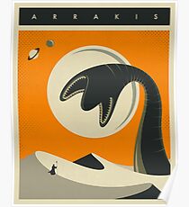 ARRAKIS TRAVEL POSTER Poster