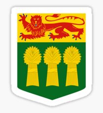 Saskatchewan Coat of arms, Canada Sticker