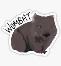 Wombat Sticker