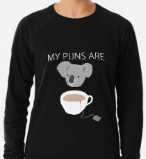Sudadera ligera Juegos de palabras "Koala Tea"