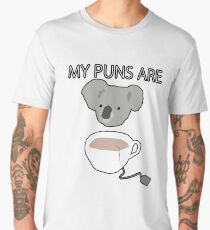 "Koala Tea" puns Men's Premium T-Shirt