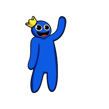 BLUE FROM RAINBOW FRIENDS CHAPTER 2 ODD WORLD | ROBLOX GAME | 3D FAN ART