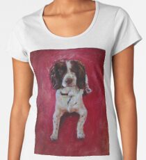 Celery - Original Oil Painting Women's Premium T-Shirt