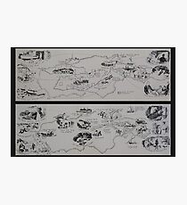 Maps Photographic Print