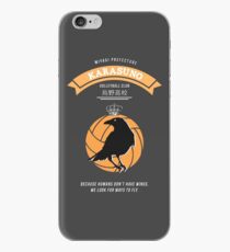 Karasuno Crest (light) iPhone Case