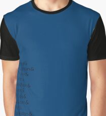 14 Doctors list Graphic T-Shirt