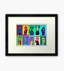 Misfits - NCWF S1 - S3 Framed Print